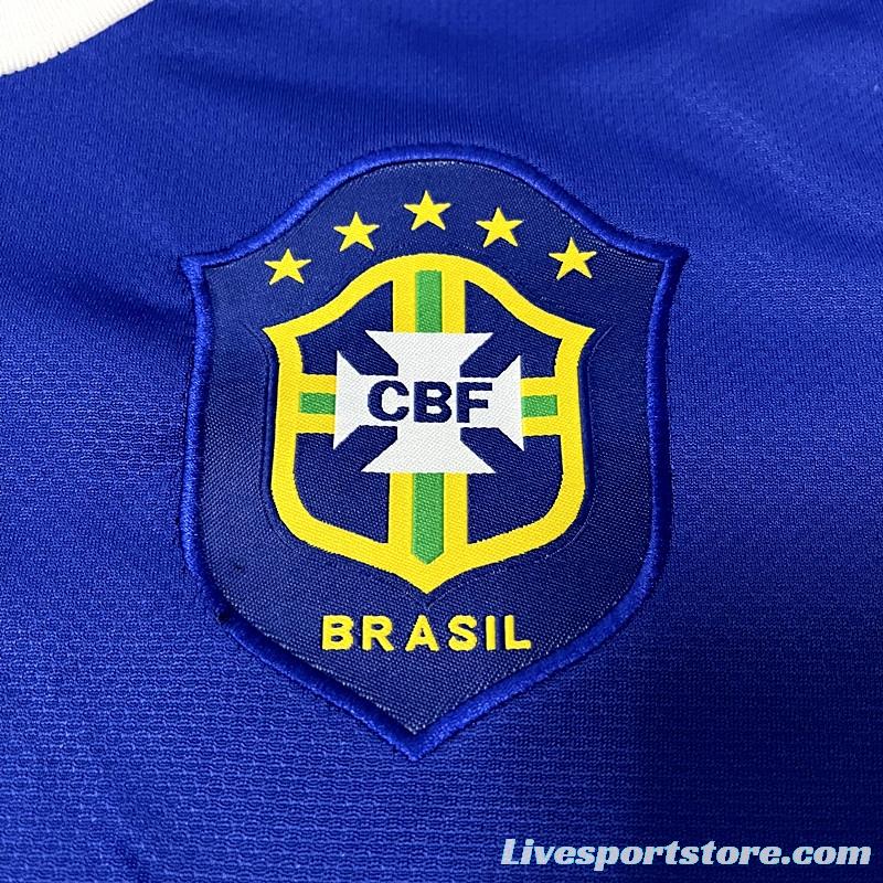 Retro 2006 Brazil Away Soccer Jersey