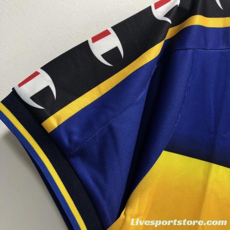 Retro 01/02 Parma Home Soccer Jersey