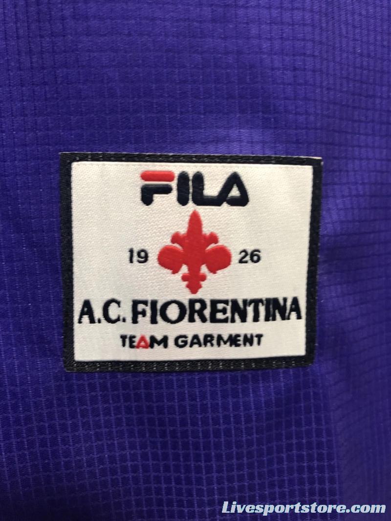 Retro 98/99 Fiorentina Home Soccer Jersey