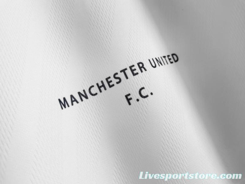 Retro 1996/97 Manchester United Away Soccer Jersey