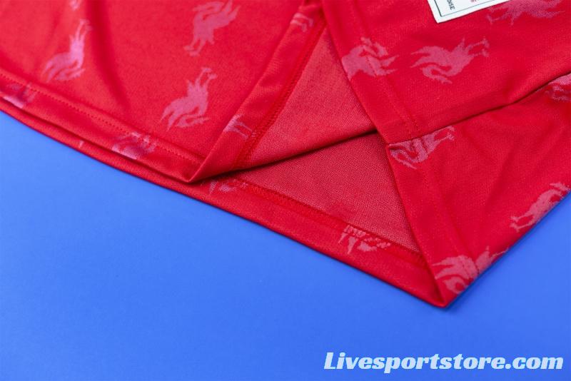 Retro 96/98 Liverpool Home Soccer Jersey