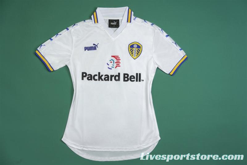 Retro 98/99 Leeds United Home Soccer Jersey