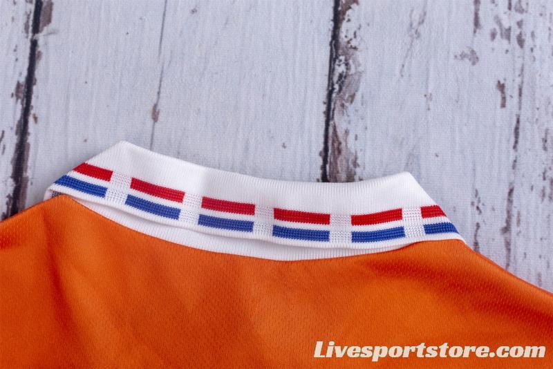 Retro 1996 The Netherlands Home Soccer Jersey