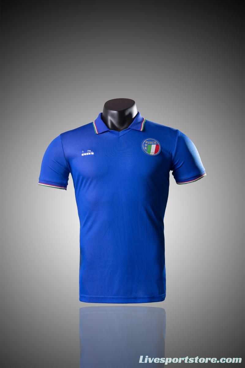 Retro 1990 Italy Home Soccer Jersey