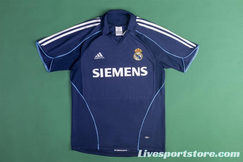 RETRO 05/06 Real Madrid Away Soccer Jersey