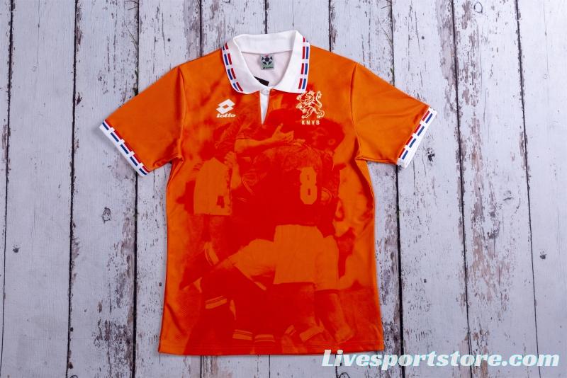 Retro 1996 The Netherlands Home Soccer Jersey