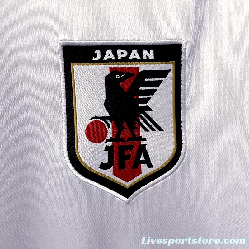 2022 Japan Away White Soccer Jersey