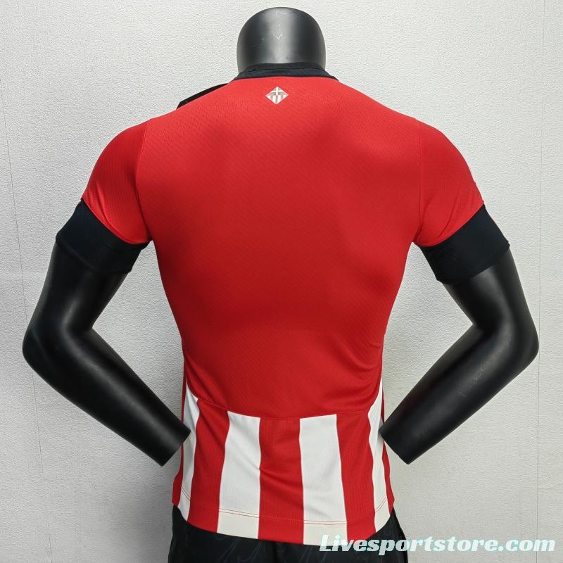 Player Version 22/23 Bilbao Athletic Home Soccer Jersey