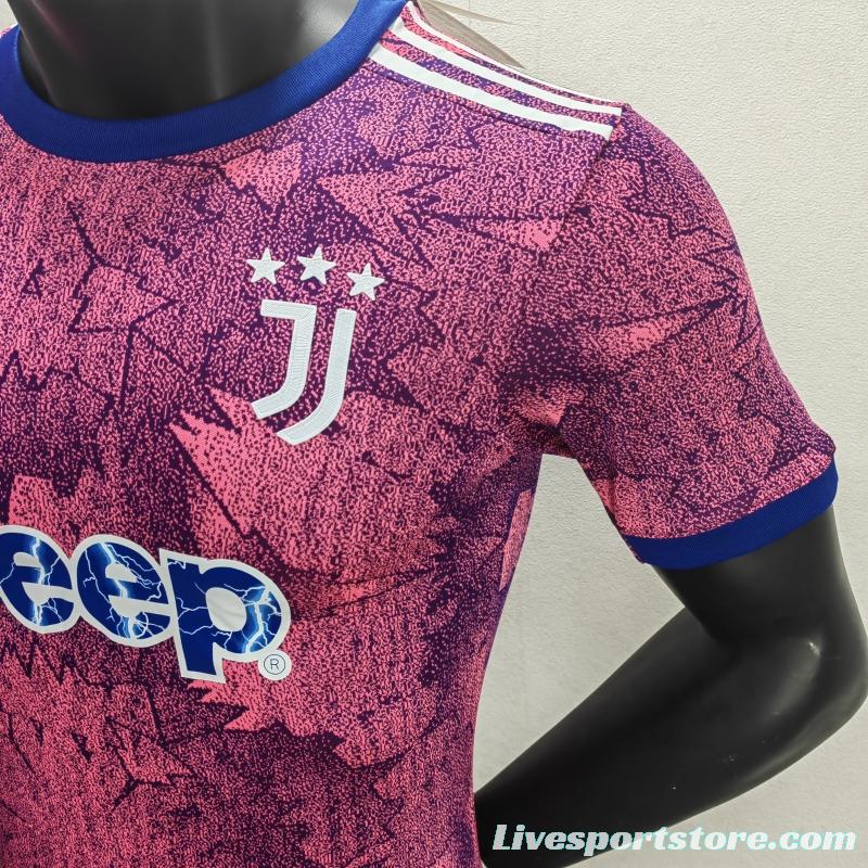 Player Version 22/23 Juventus Third Soccer Jersey