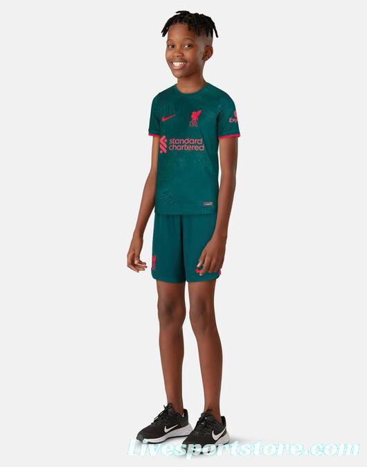 22 23 Kids Liverpool THIRD Soccer Jersey