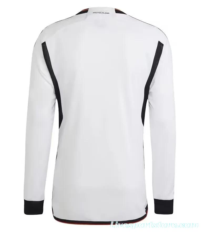 2022 Germany Home Long Sleeve Jersey