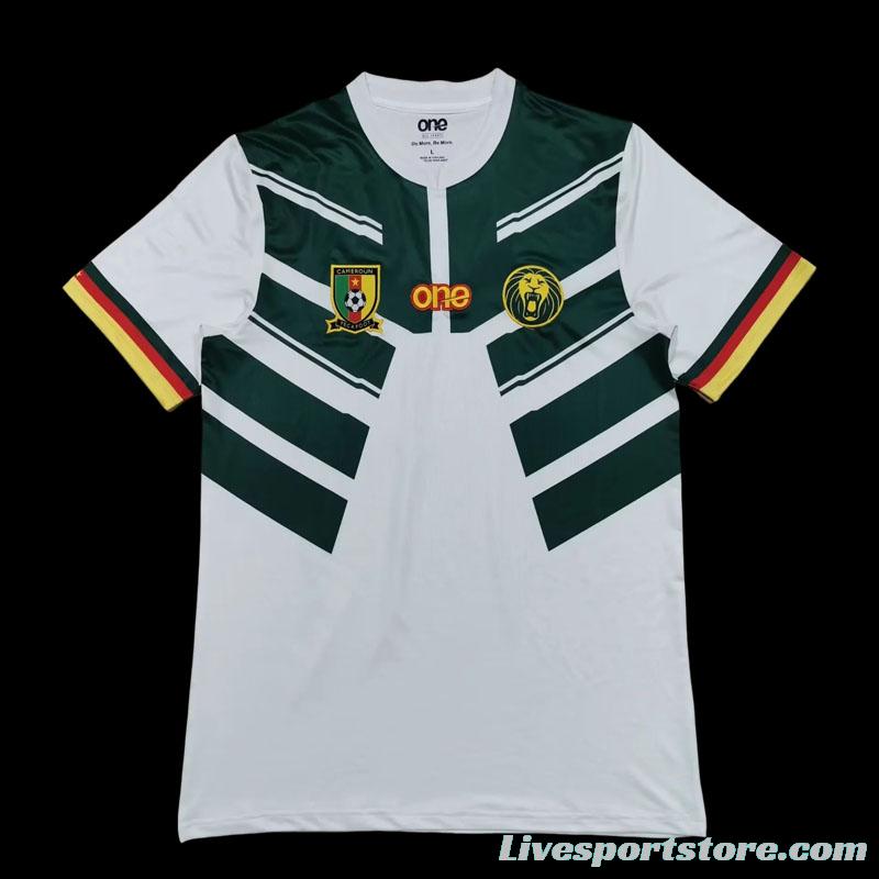 2022 Cameroon White Jersey