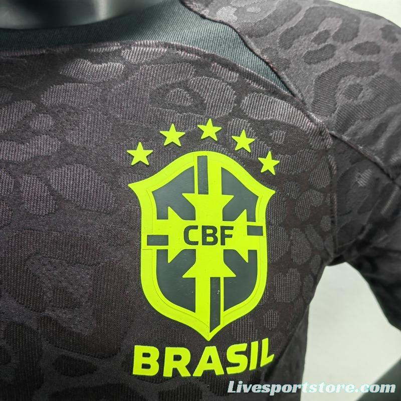 Player Version 2022 Brazil Black Training Jersey