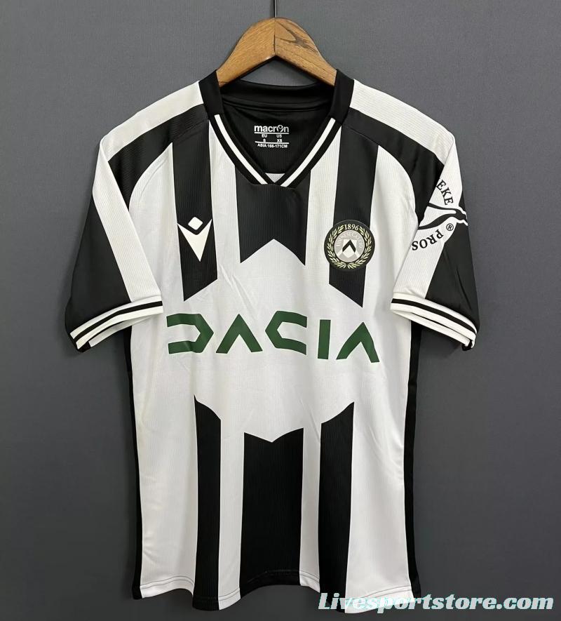 22/23 Udinese Home Jersey