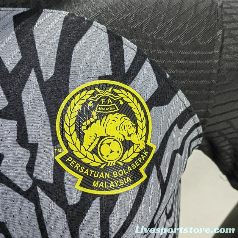 Player Version 23/24 Malaysia Away Black Jersey