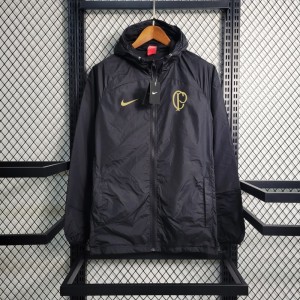 23-24 Corinthians Black Windbreaker