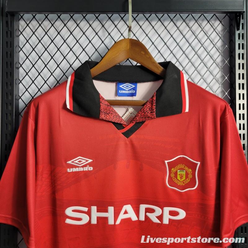 Retro 94/96 Manchester United Home Jersey