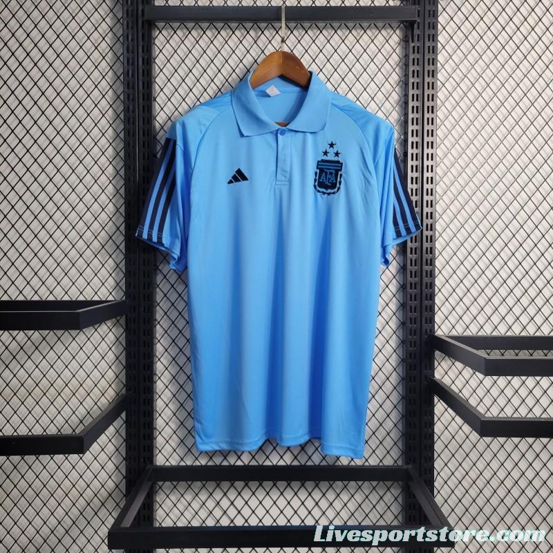 22-23 Argentina POLO Blue Jersey