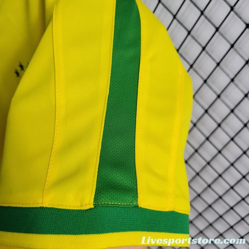 Retro1997 Brazil Home Jersey