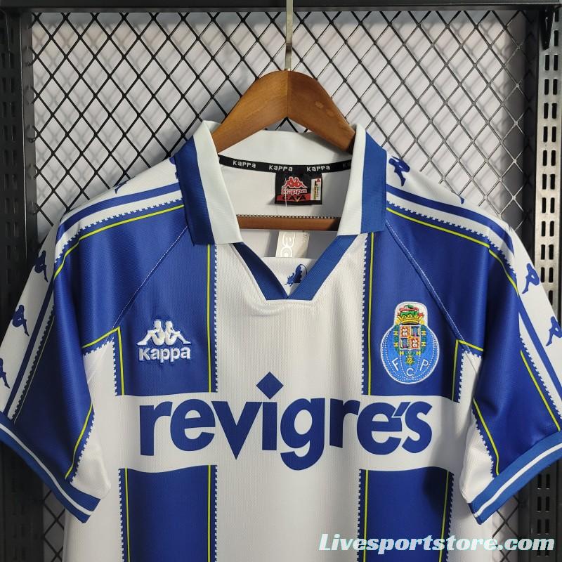 Retro 97-99 Porto Home Jersey