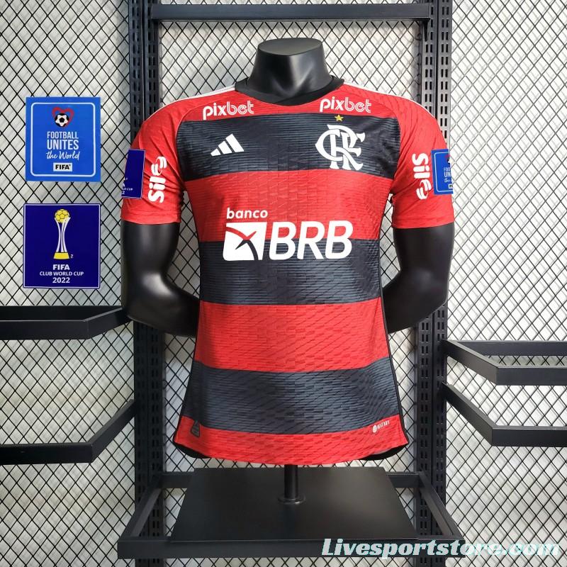 Player Version 23/24 Flamengo With All Sponsors+Patches