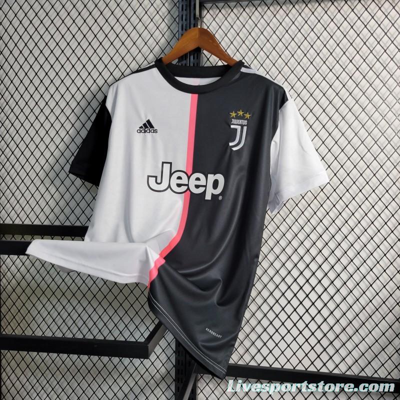 Retro 19/20 Juventus Home Soccer Jersey