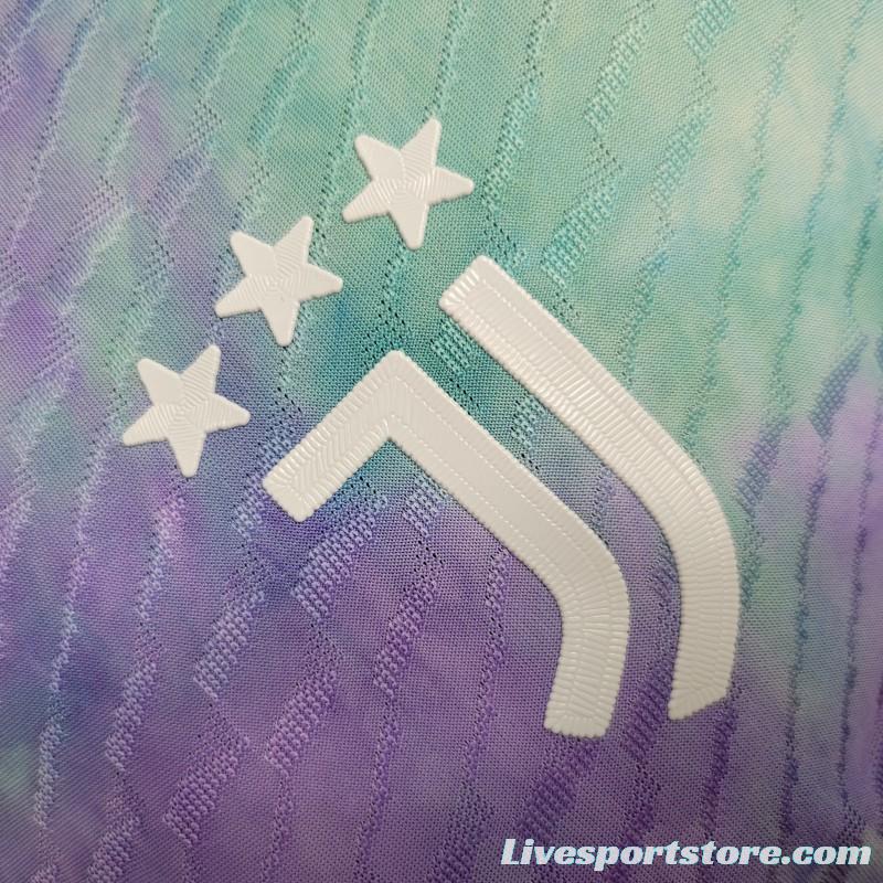 Player Version 23-24 Juventus Special White Purple Jersey