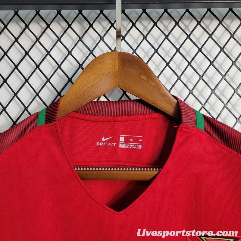 Retro 2016 Portugal Home Jersey