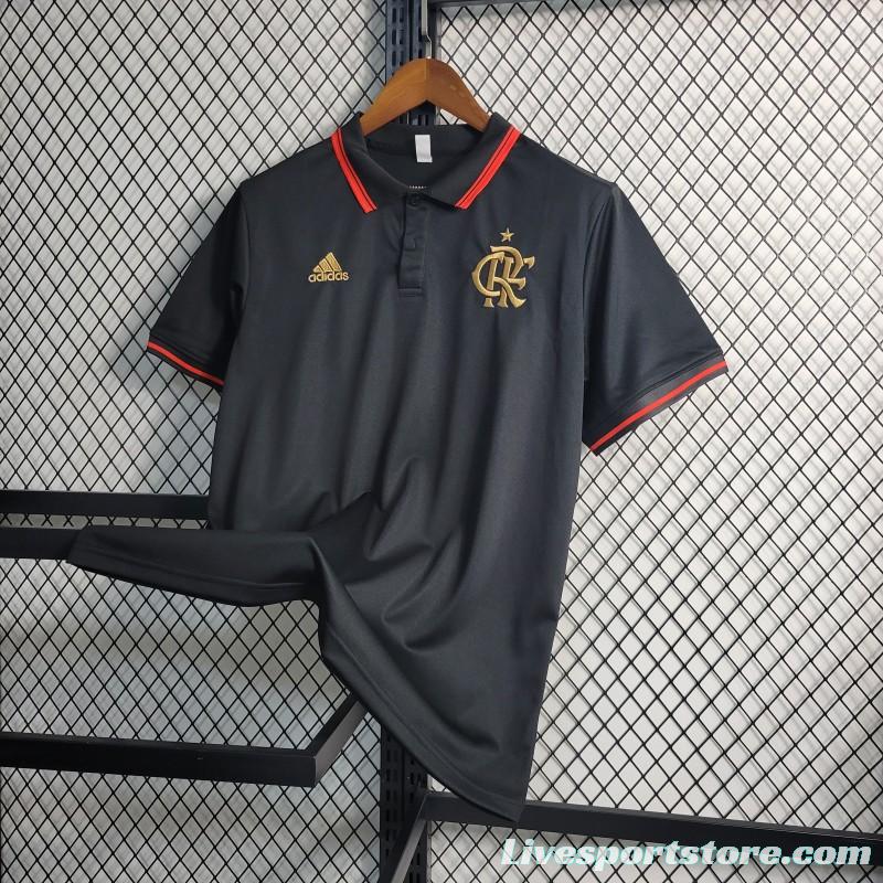 23-24 Flamengo Black POLO Jersey