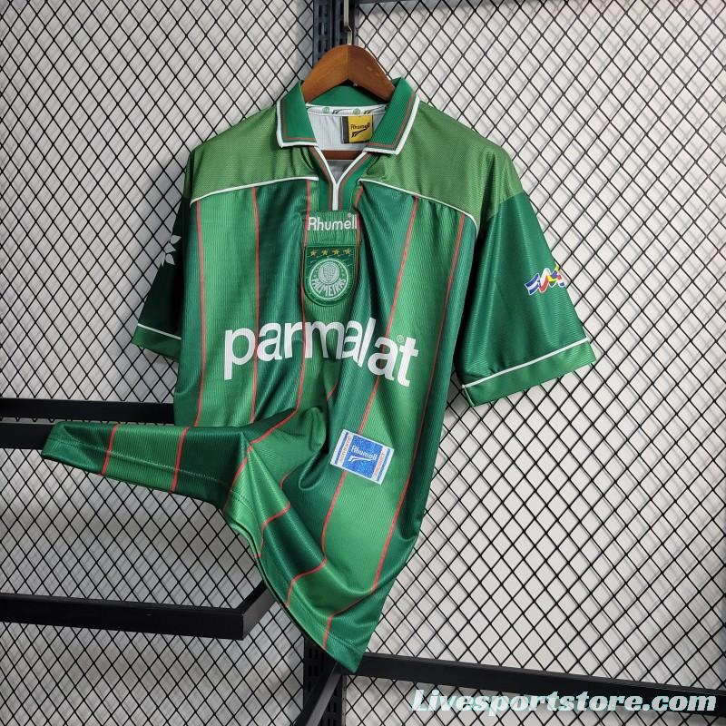 Retro 1999 Palmeiras Copa Libertadores Champion Home Jersey