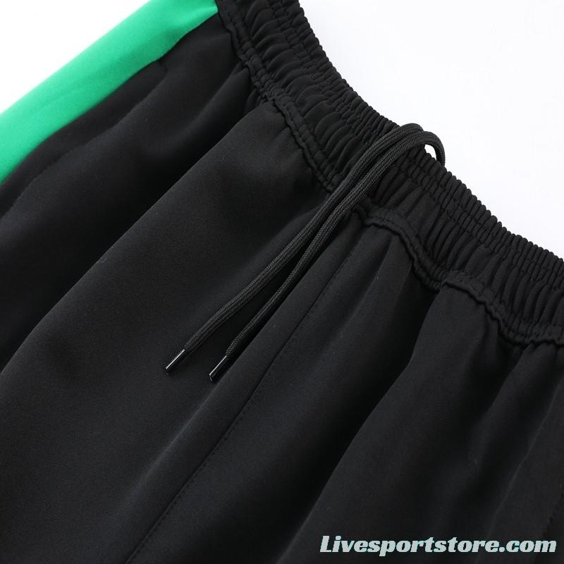 2023 Adidas Green Black Full Zipper Jacket +Pants