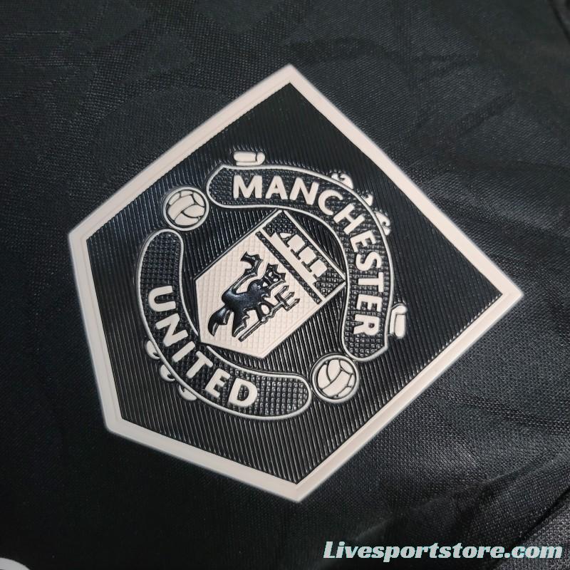 Player  Version 23-24 Manchester United Co-branded Black Jersey