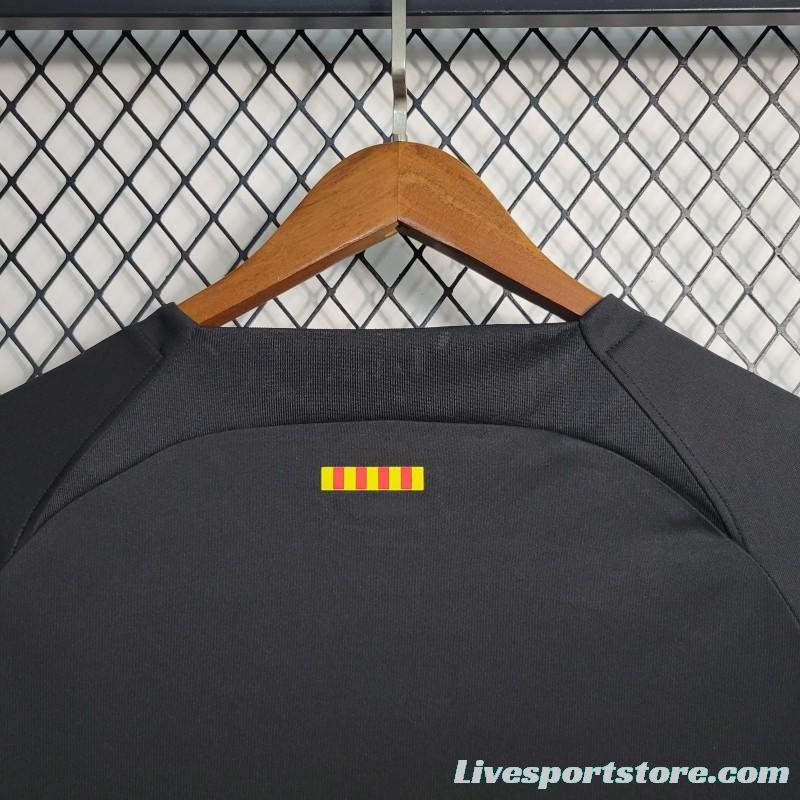 23-24 Barcelona Black Training Jersey