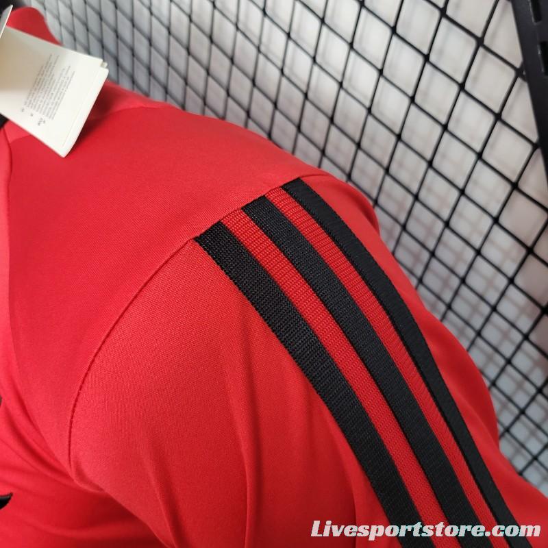 23-24 POLO Flamengo Red Training Jersey