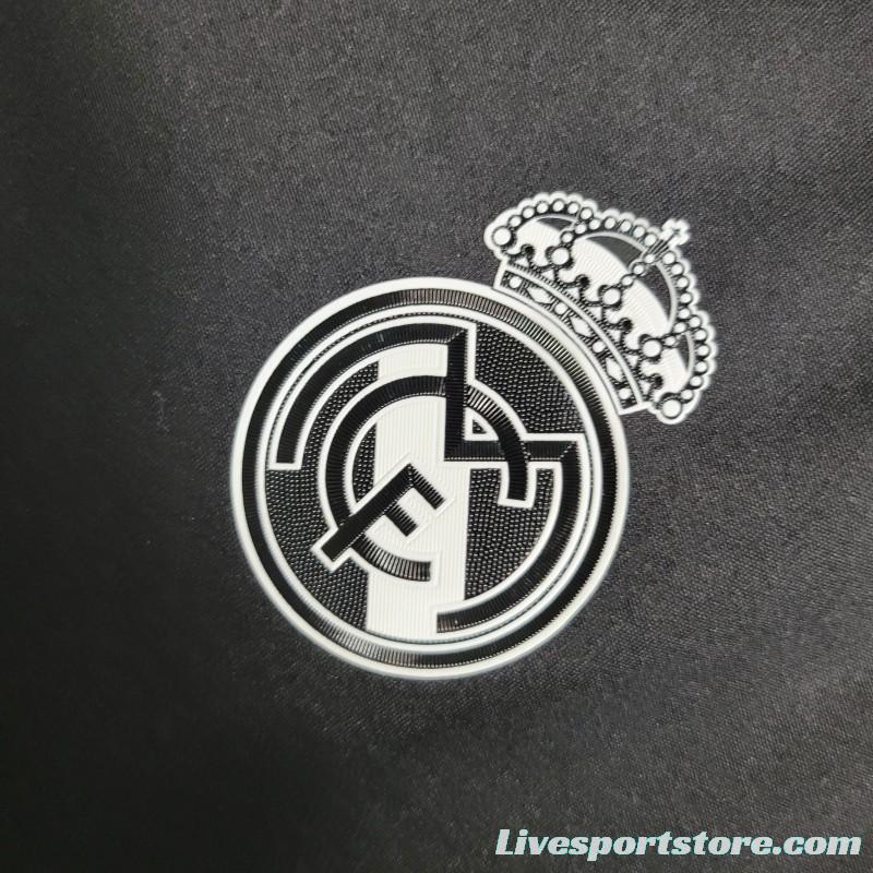 Retro 16-17 Real Madrid Third  Black Jersey