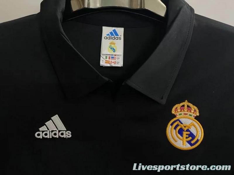 Retro 02/03 Real Madrid Black Century Jersey