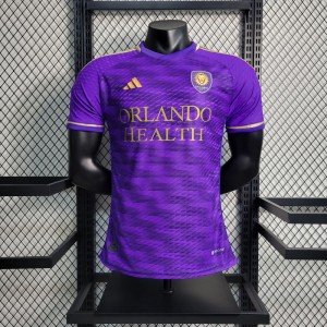 Player Version 23-24 Orlando City Home Soccer Jersey