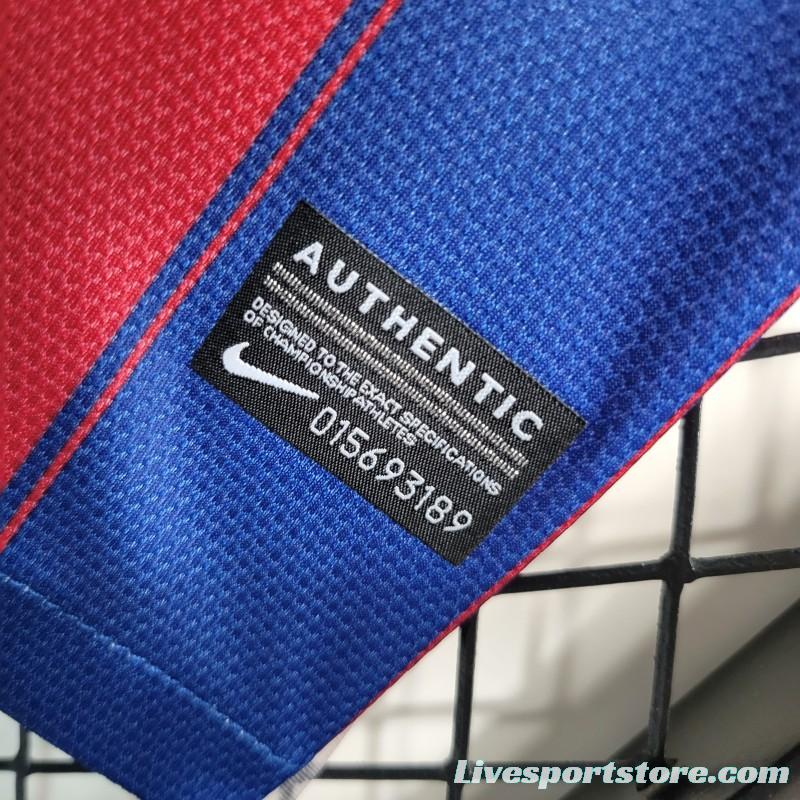 Retro 09-10 Barcelona Home Soccer Jersey