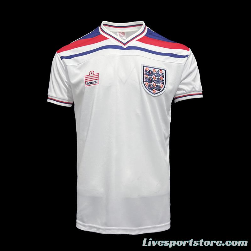 Retro 1982 England Home Soccer Jersey