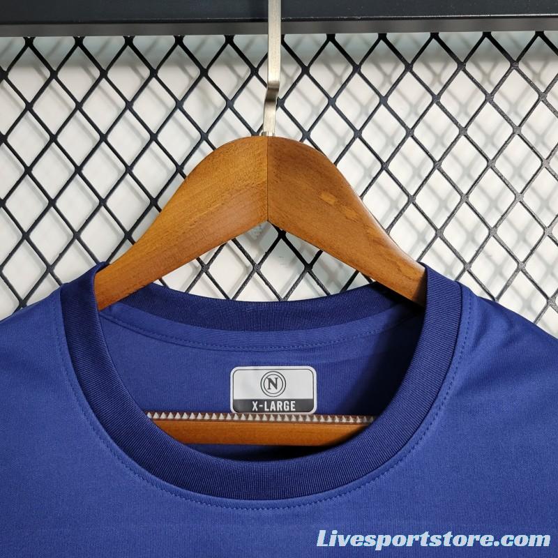 23/24 Napoli Blue Training Jersey