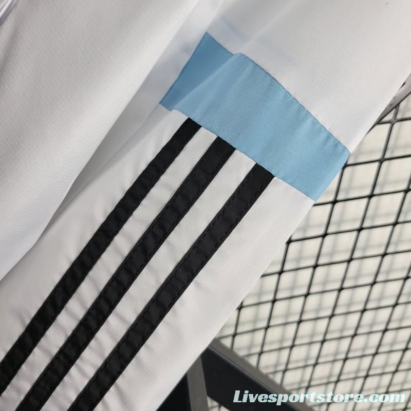 2023 Argentina White Windbreaker