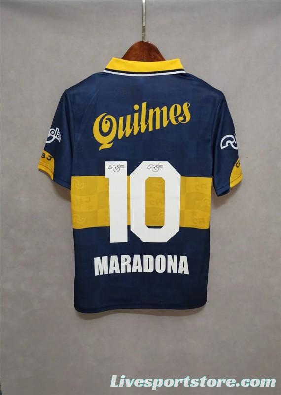 Retro 95/96 Boca Juniors Home Jersey