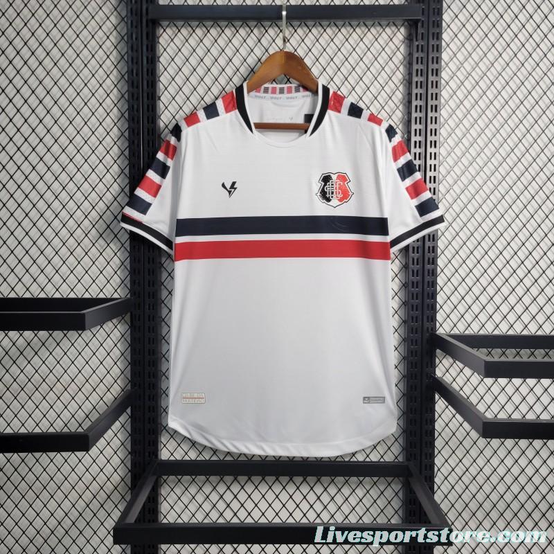 23-24 Santa Cruz Away White Jersey