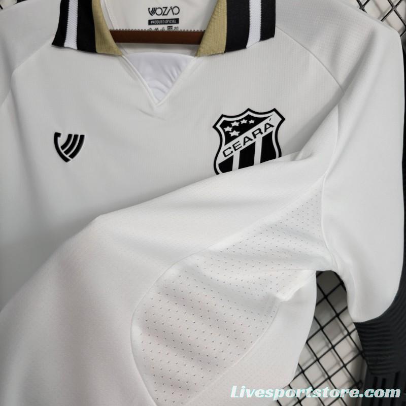 23-24 Ceara Sporting White Jersey