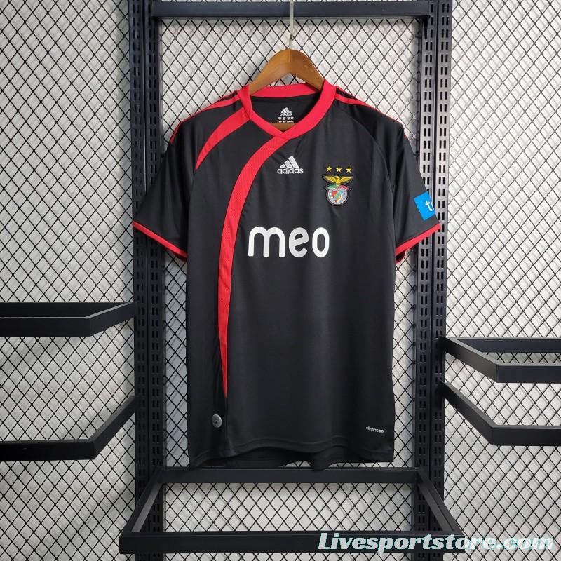 Retro 09-10 Benfica Away Black Jersey