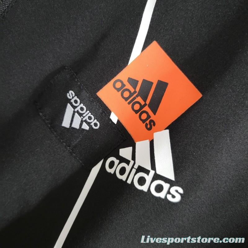 2023 Adidas Black Windbreaker