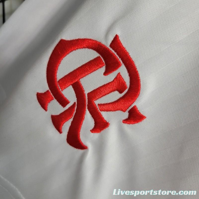 23-24 Flamengo White Icon Shorts