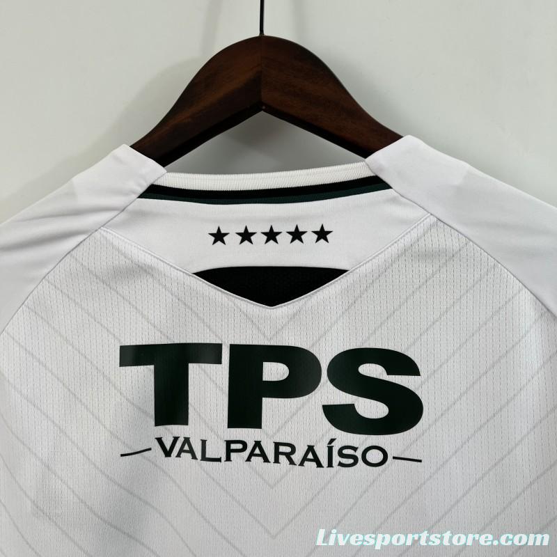 23/24 Santiago Wanderers Away White Jersey