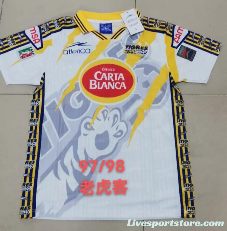 Retro 97/98 Tigres UANL Away Jersey