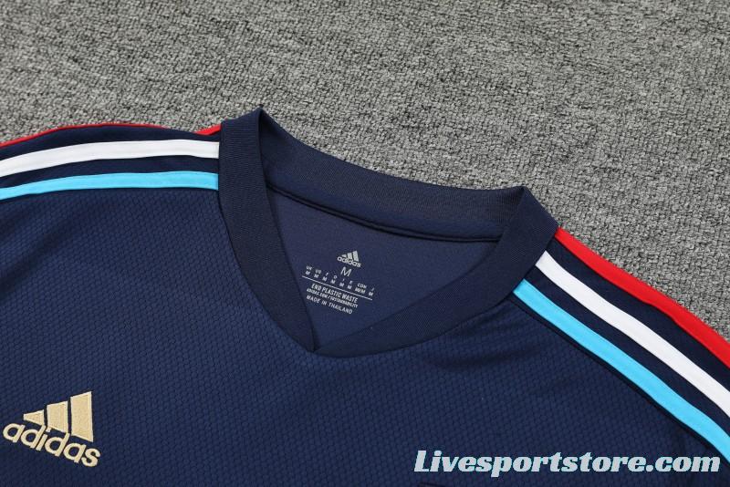 23-24 Arsenal Navy Short Sleeve+Shorts